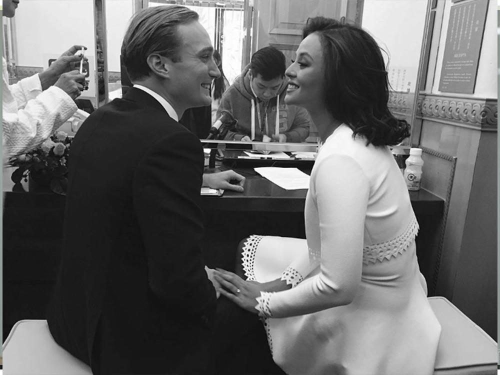 Georgina Wilson and Arthur Burnand