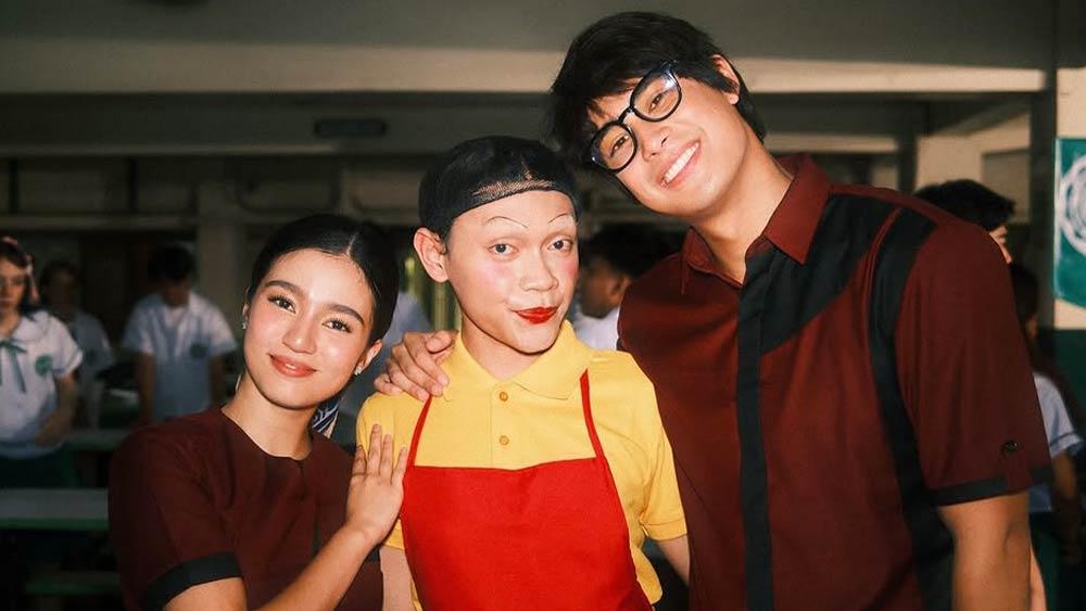 Belle Mariano, Esnyr, and Donny Pangilinan