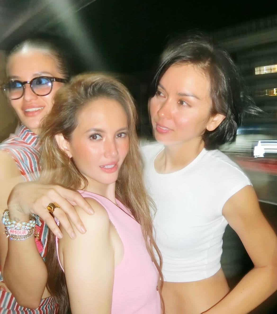 Sarah Lahbati, Ellen Adarna, and Beauty Gonzalez