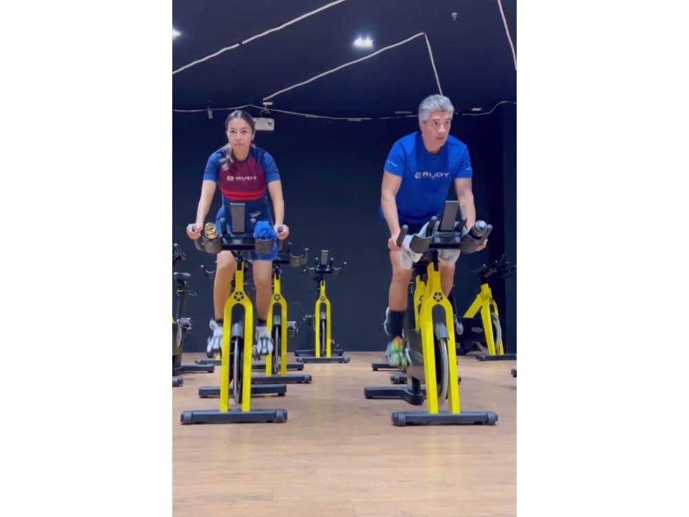 Aubrey Miles and Troy Montero