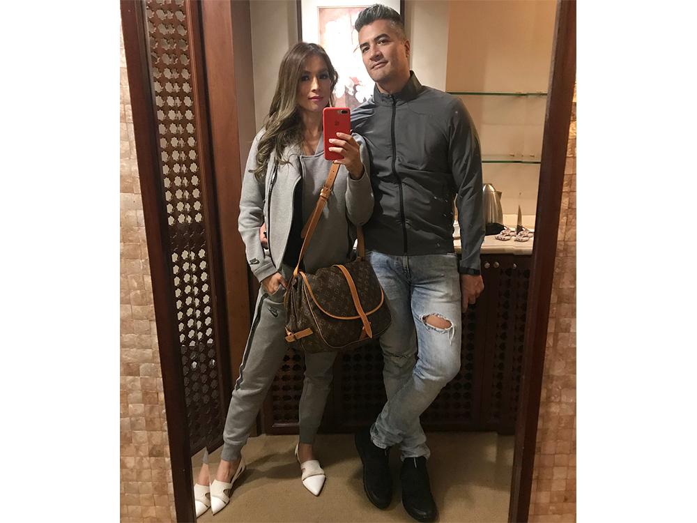 Aubrey Miles and Troy Montero