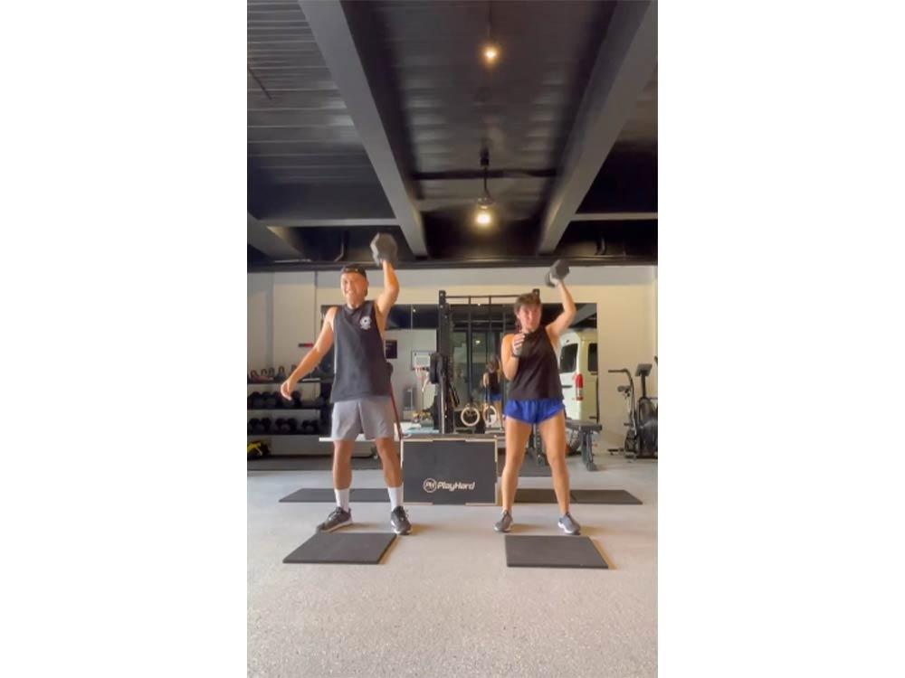 Camille Prats and  VJ Yambao