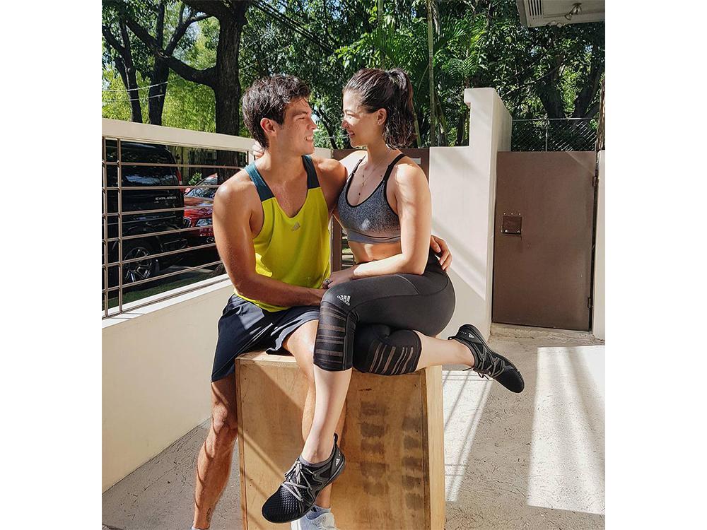 Erwan Heussaff and Anne Curtis