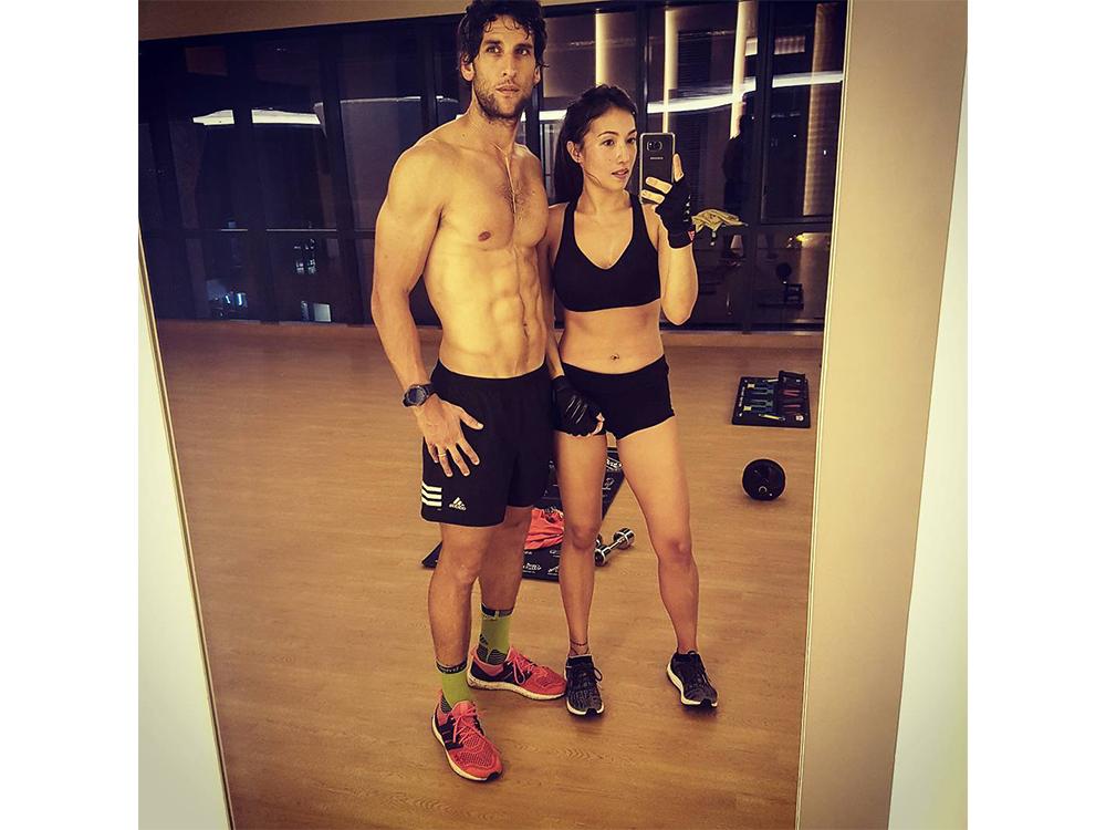 Solenn Heussaff and Nico Bolzico