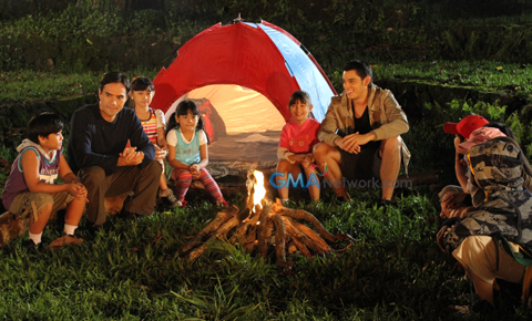 Fitness and Fun at the Kapuso Station ID Shoot