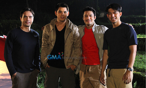 Fitness and Fun at the Kapuso Station ID Shoot