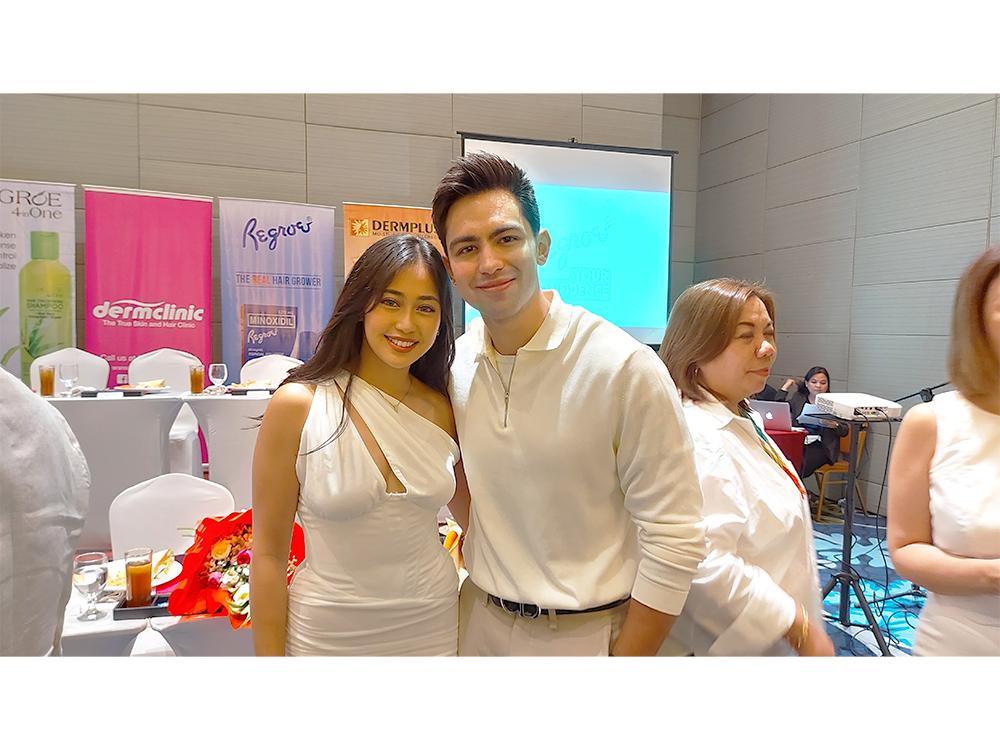 Derrick Monasterio and Elle Villanueva 