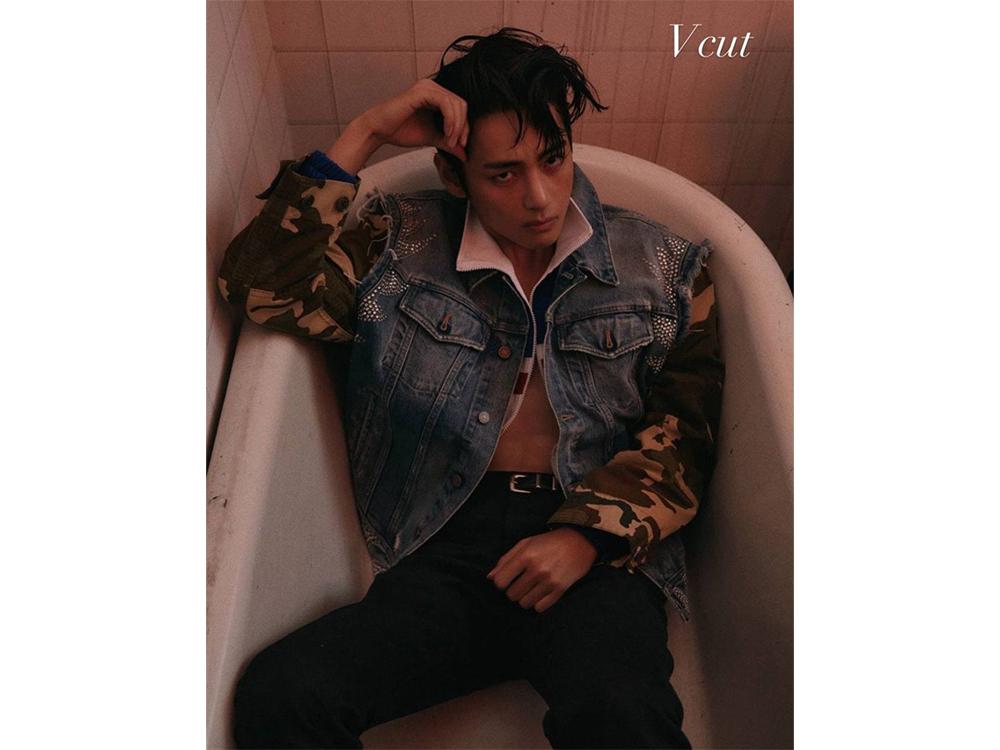 BTS V as a bad boy heartthrob in new magazine photoshoot