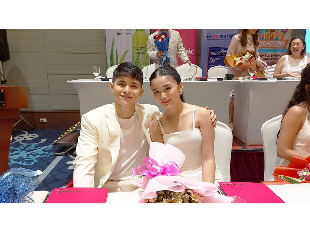 Sofia Pablo and Allen Ansay