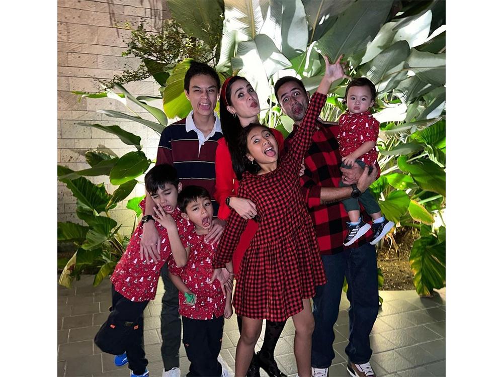 The Sotto family of seven