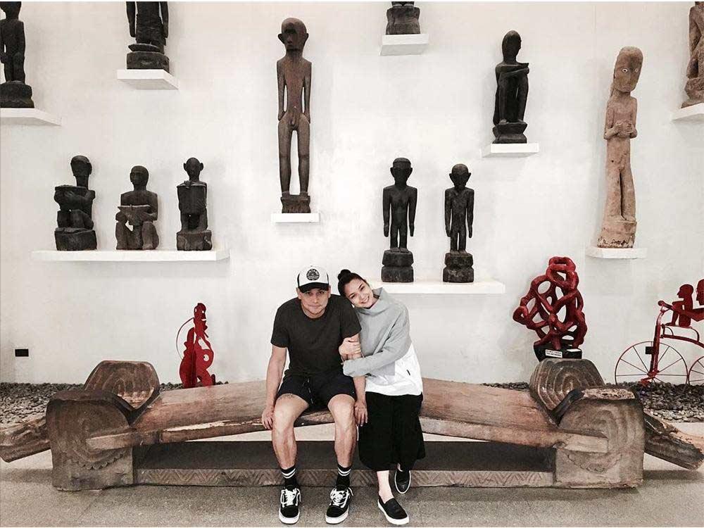 Cholo Barretto and Ryza Cenon