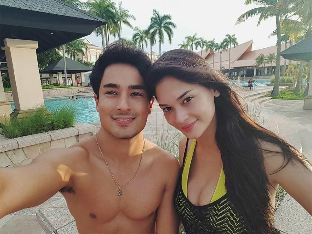 Marlon Stockinger and Pia Wurtzbach