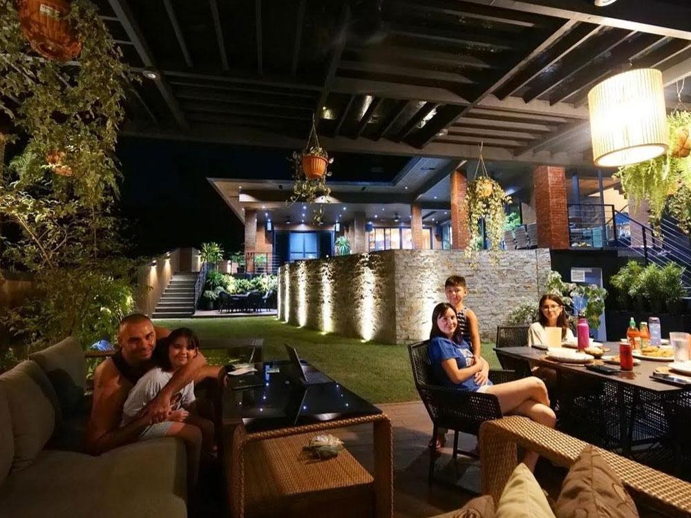 LOOK Doug Kramer shares their newly improved mountaintop house! GMA