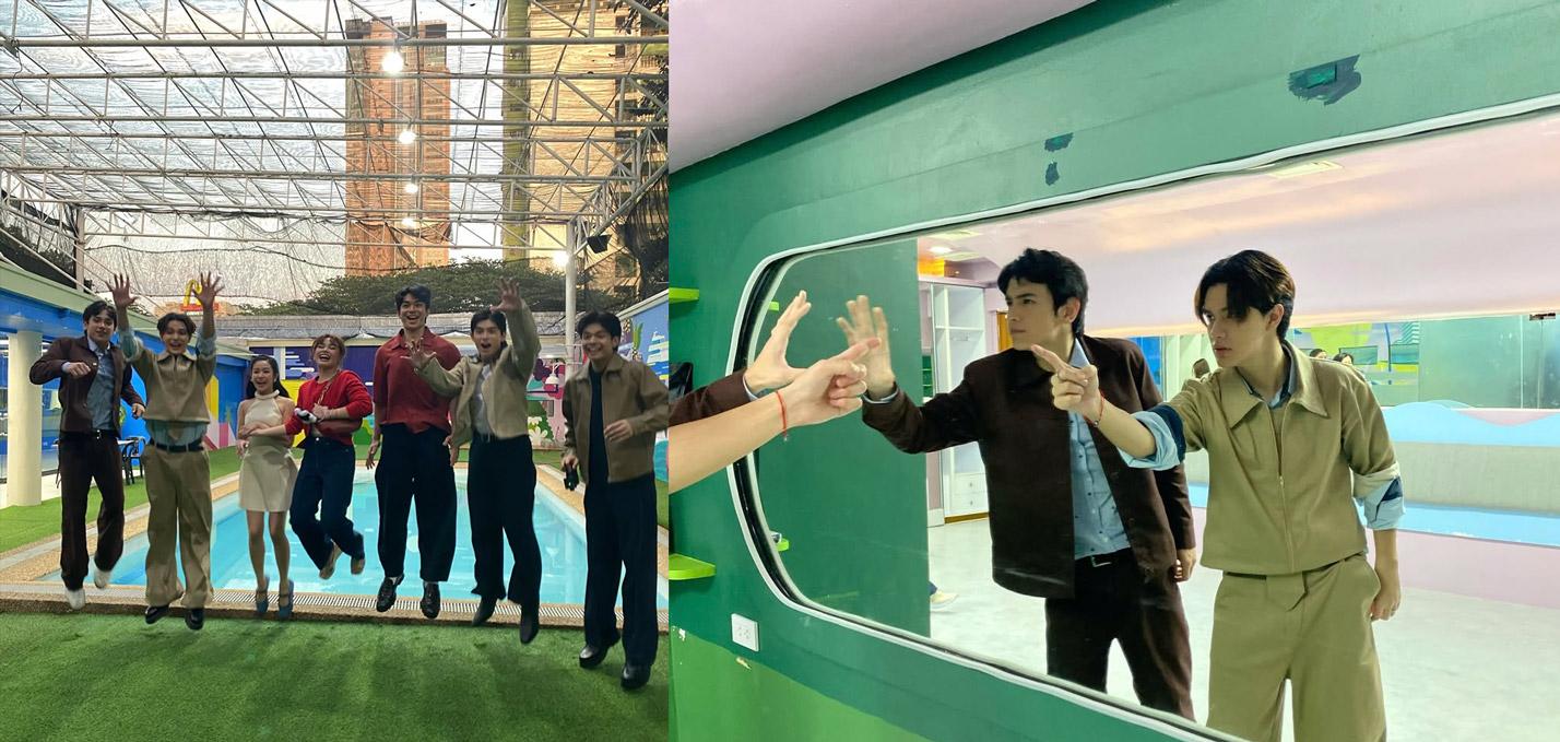 Lee Victor with his PBB 2.0 housemates 