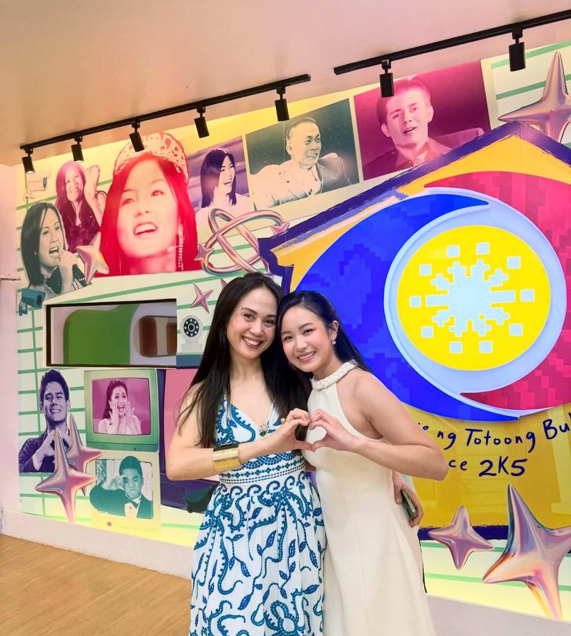Nene Tamayo and Caprice Cayetano 