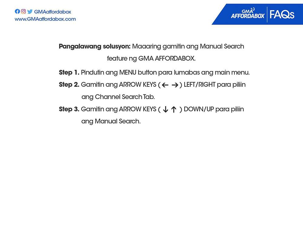 Missing Channels Solution Part 2