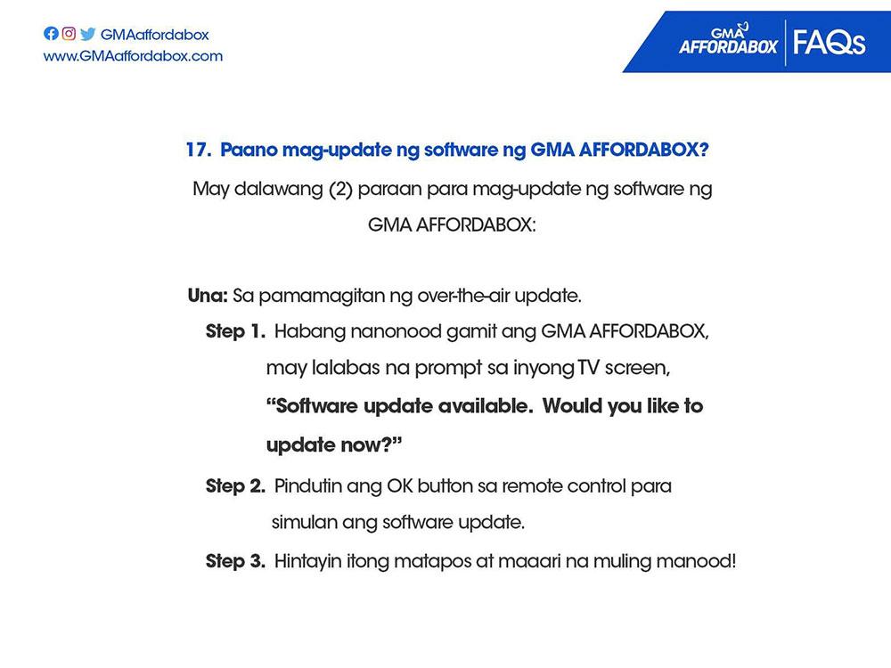 Software Update Part 1