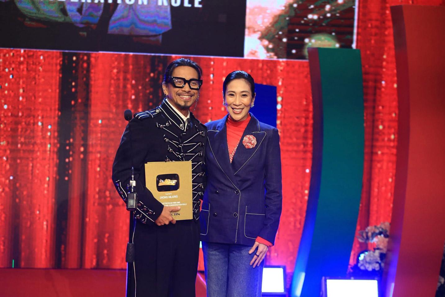 Jhong Hilario and Teddy Corpuz 