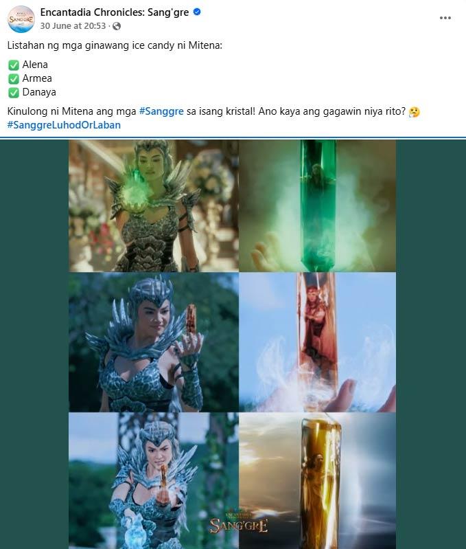 Listahan ng mga ginawang ice candy ni Mitena