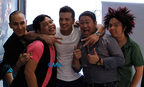 Funny moments at the Bubble Gang's 17th anniversary shoot