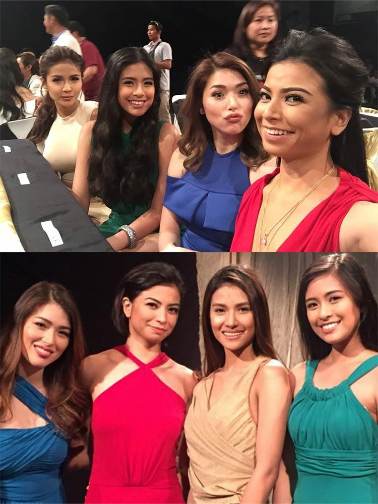 Kylie Padilla, Gabbi Garcia, Sanya Lopez, and Glaiza De Castro