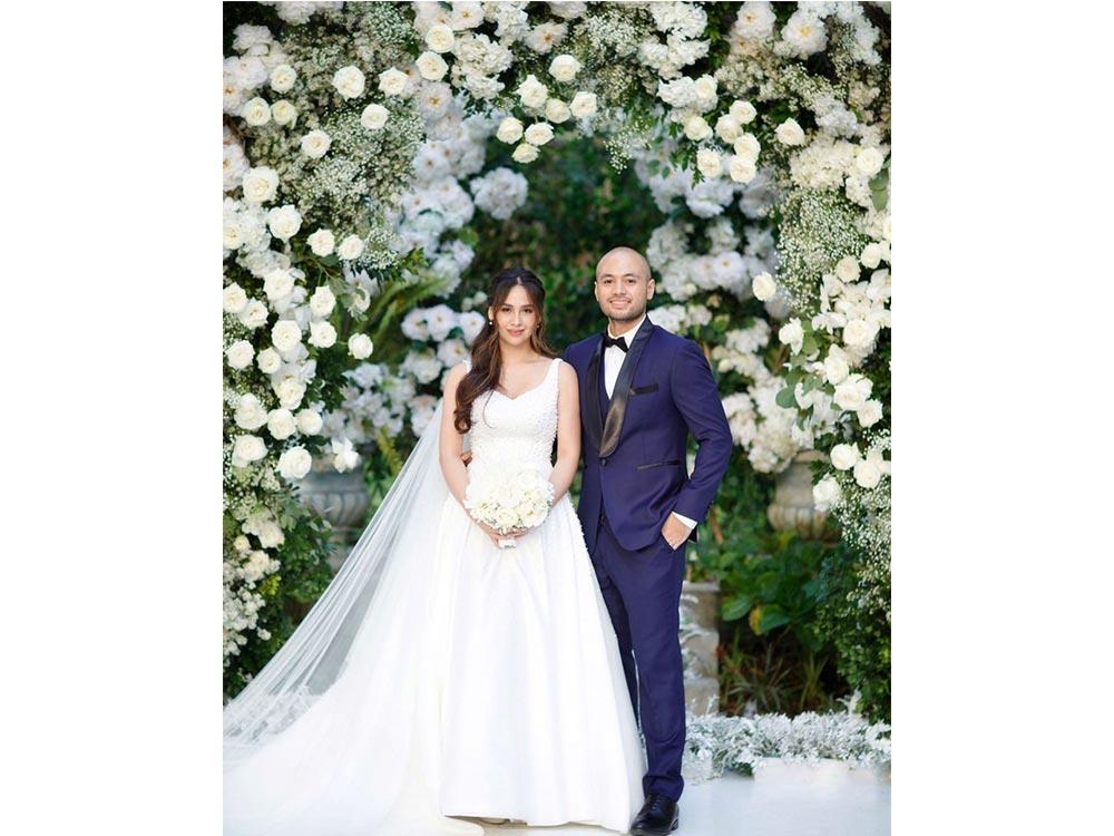 Empress Schuck and Vino Guingona - All-White Wedding 