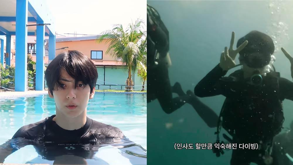 Scuba diving