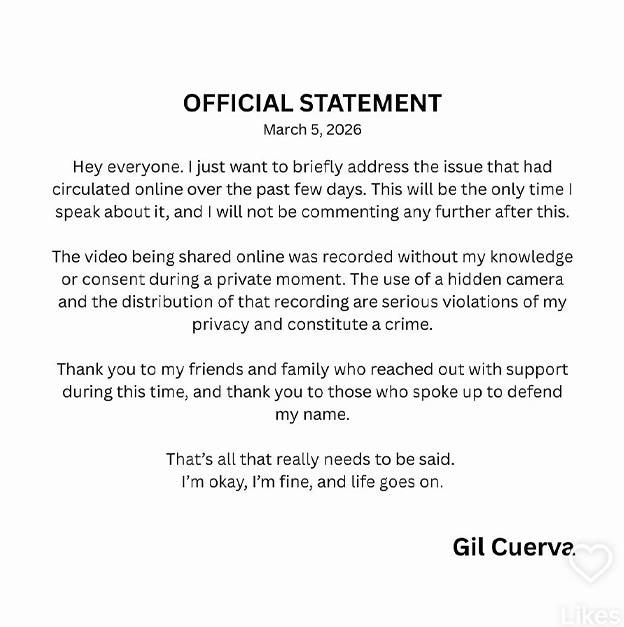 Gil's statement
