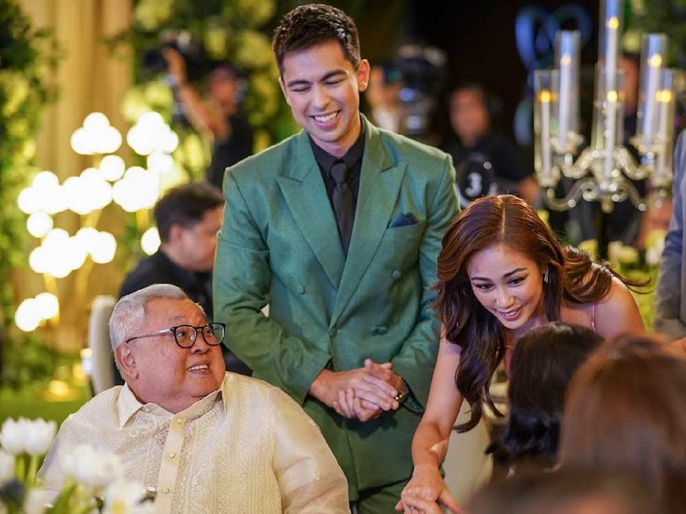 Derrick Monasterio and Elle Villanueva