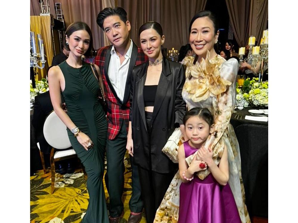 Heart Evangelista and Marian Rivera