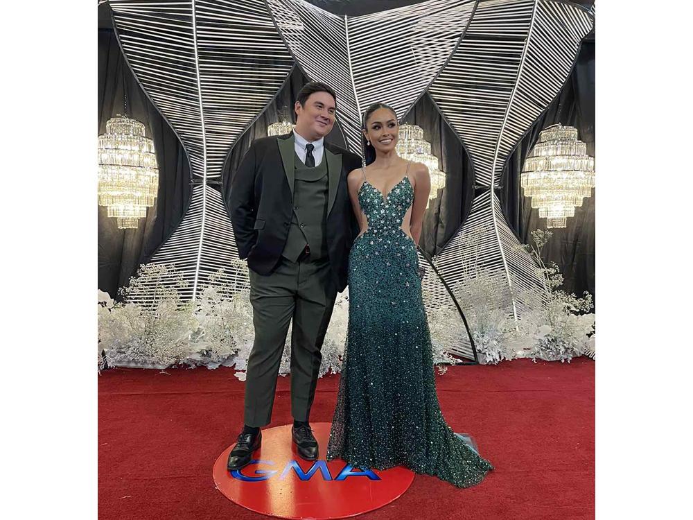 Matt Lozano and Crystal Paras