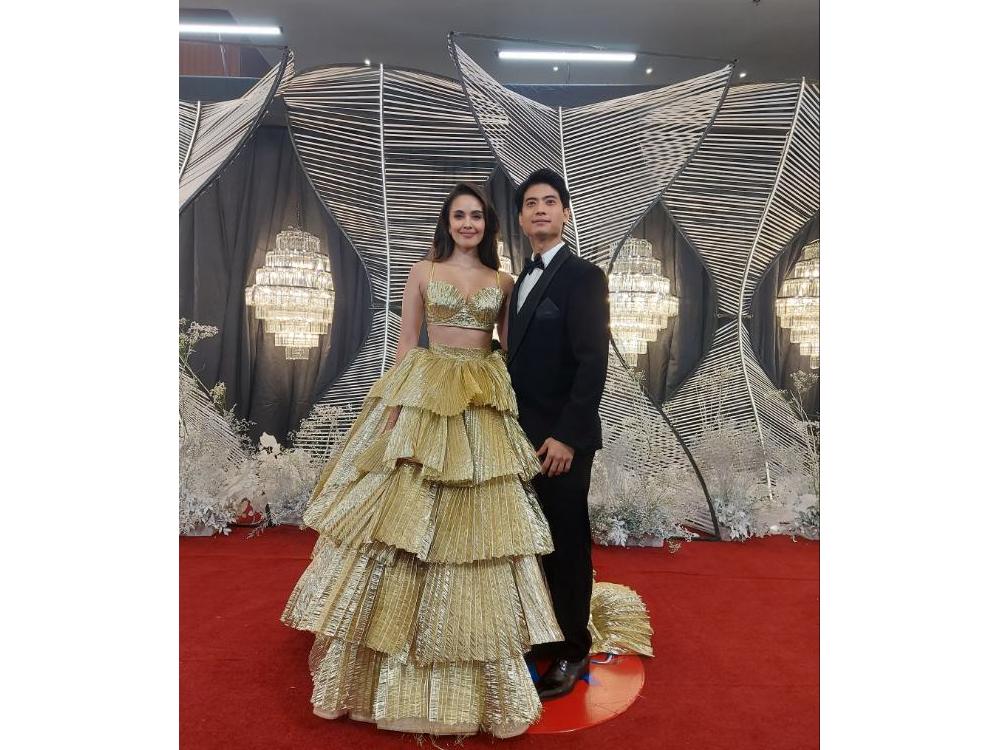 Megan Young and Mikael Daez