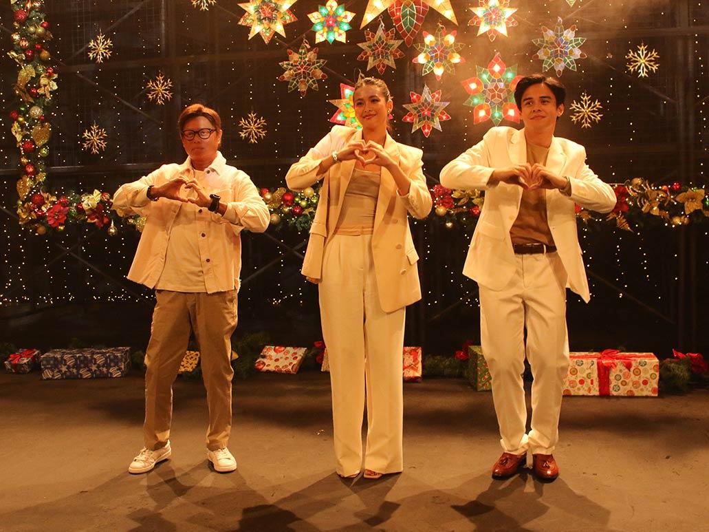 Arnold Clavio, Gabbi Garcia, Khalil Ramos