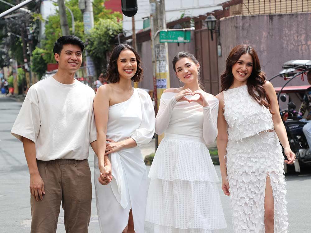 Mikael, Megan, Rhian, and Andrea