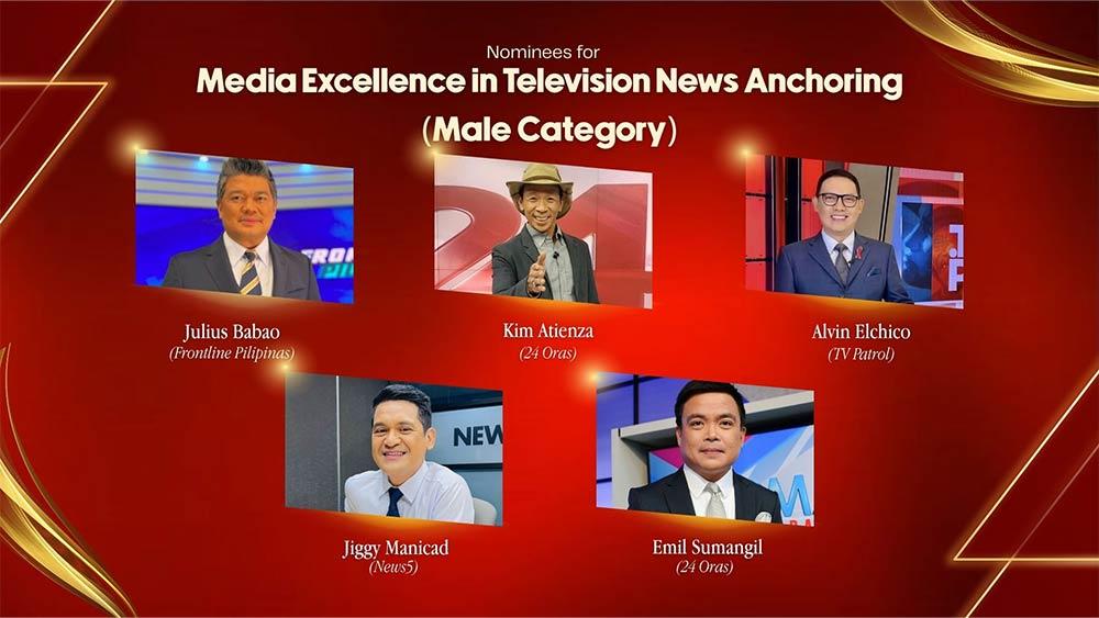 Kim Atienza and Emil Sumangil