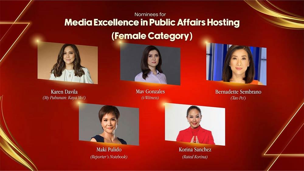 Mav Gonzales and Maki Pulido