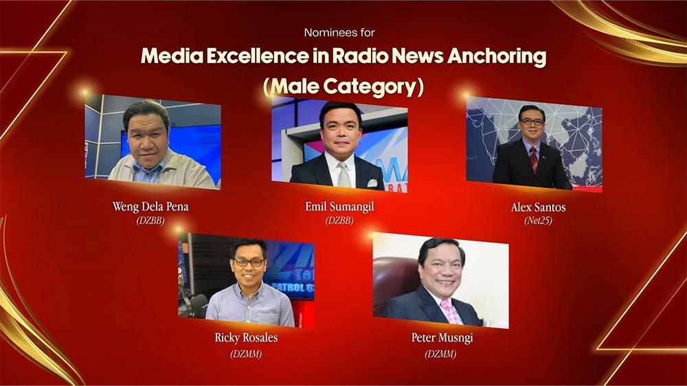 Weng Dela Peña at Emil Sumangil