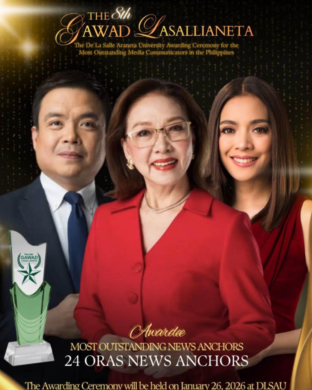 24 Oras News Anchors