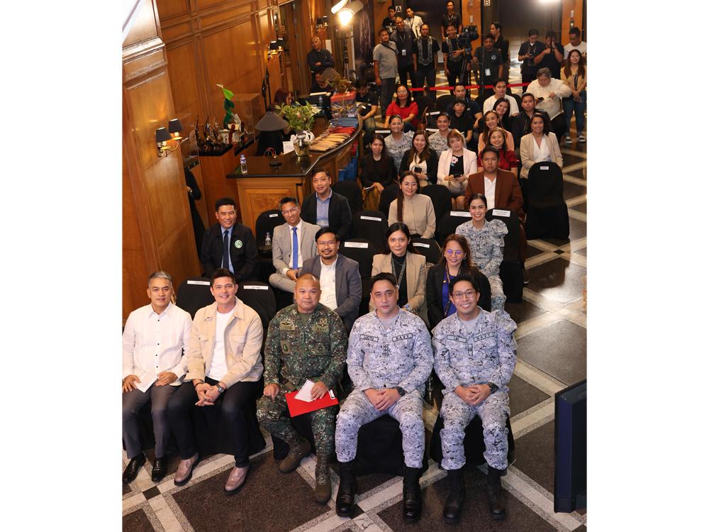 Greetings from GMA Network, Philippine Navy, and Philippine Marine Corps