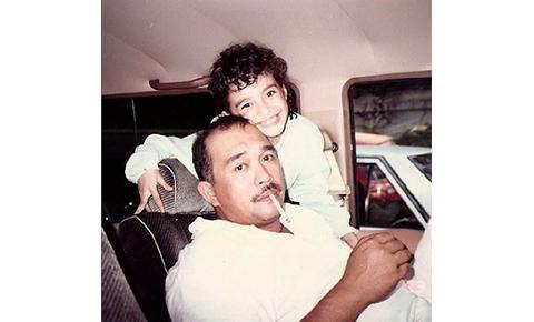 Ina Feleo to father Johnny Delgado