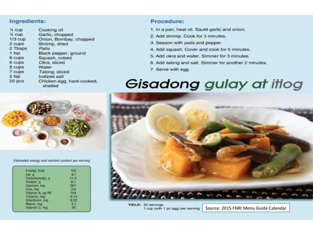 Gisadong Gulay at Itlog