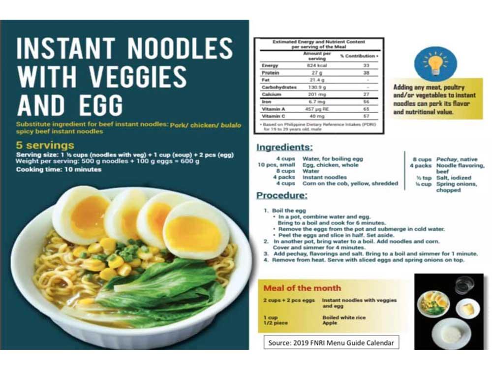 Instant Noodles with Veggies and Egg
