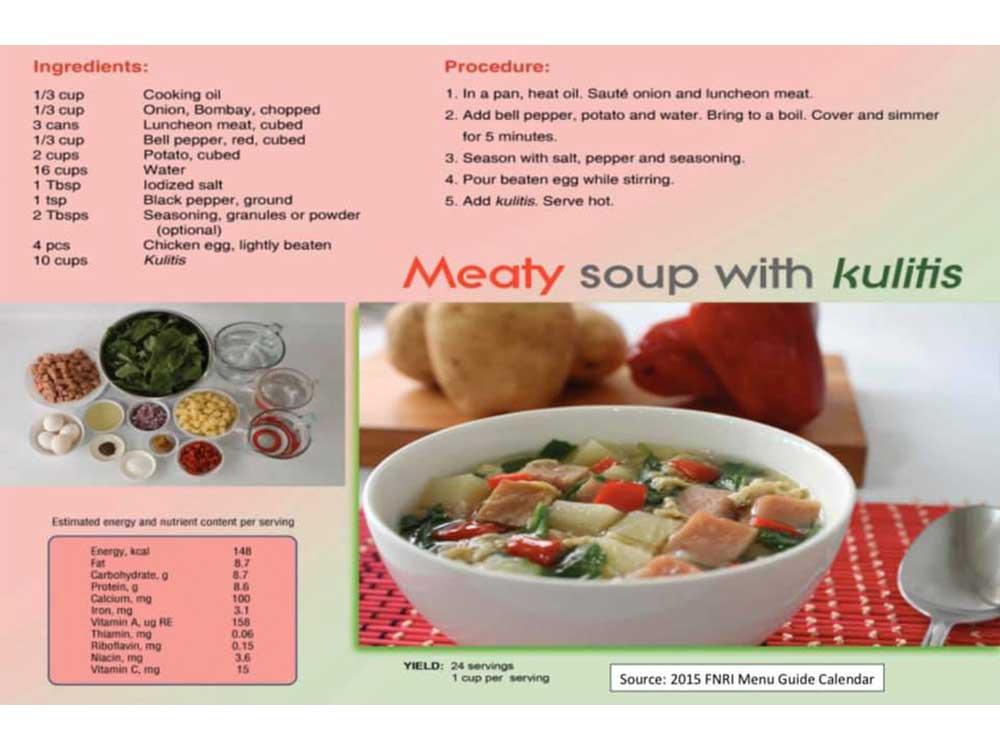 Meaty Soup with Kulitis
