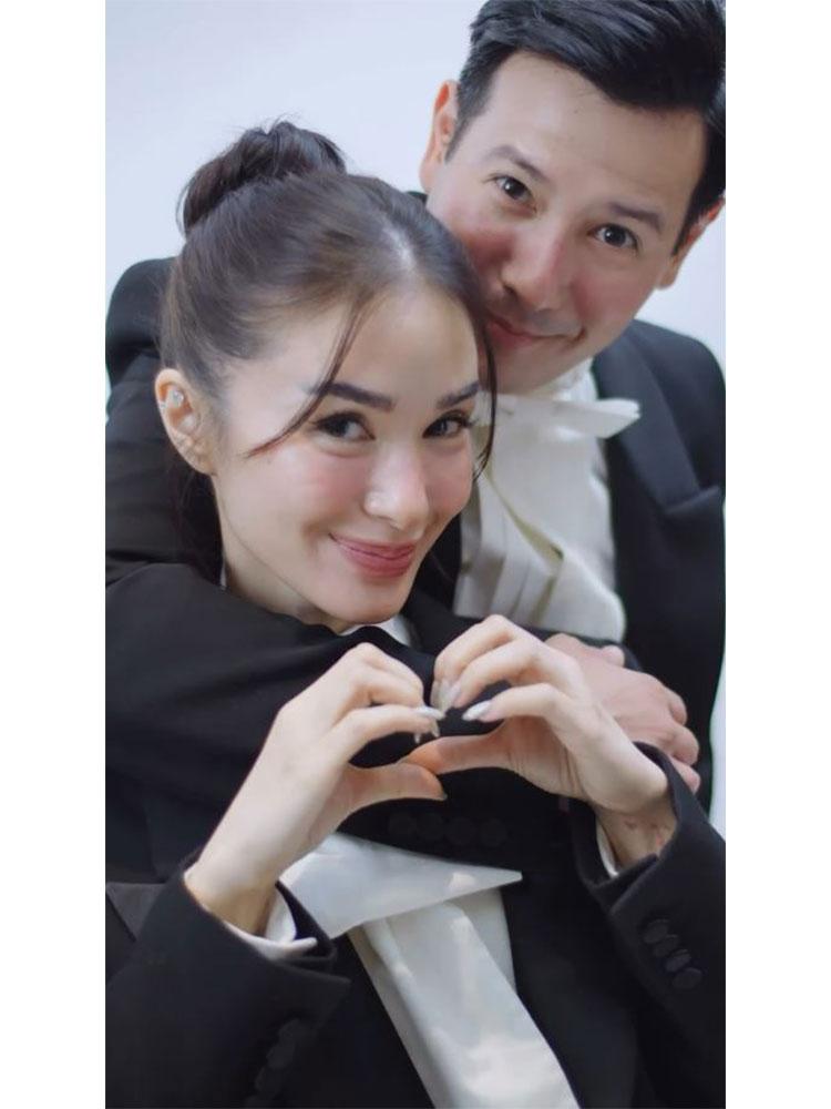 Heart Evangelista and John Prats