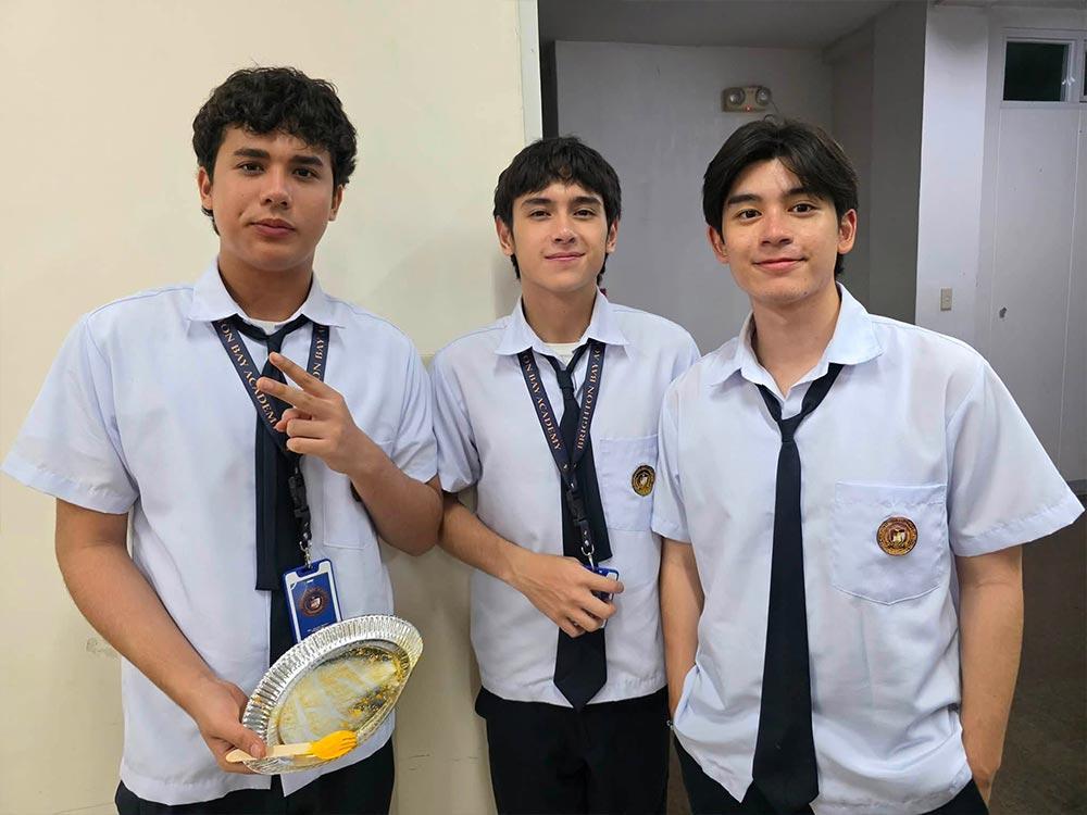 Miguel, Calix, and Jacob