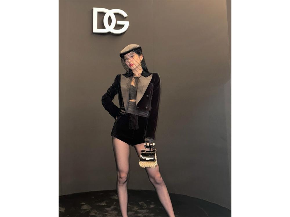 ITZY Yeji for Dolce & Gabbana