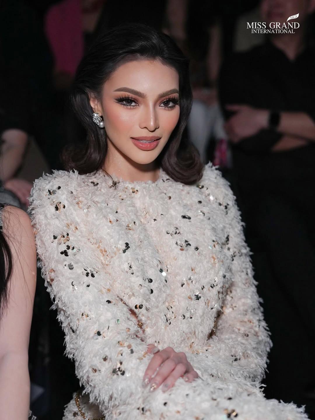 Front row at Fashion Week