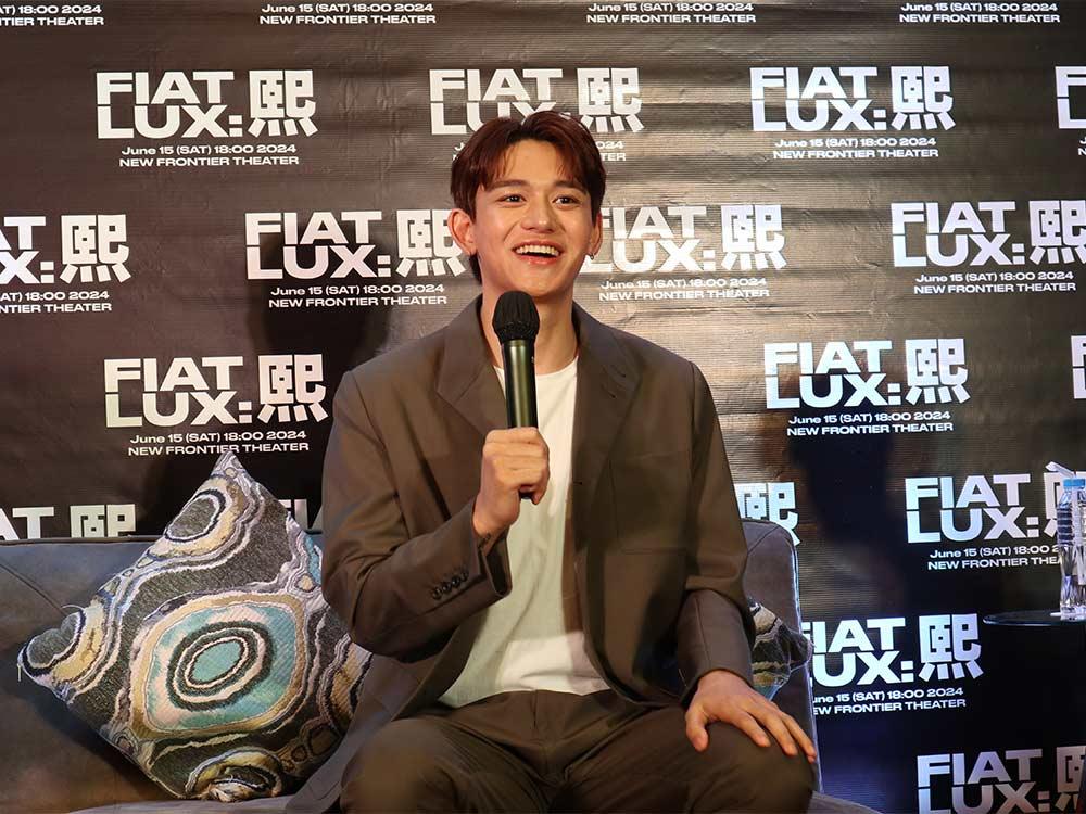 Lucas's press conference in Manila