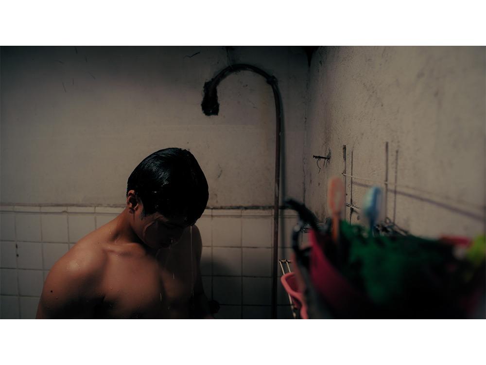 Shower scene