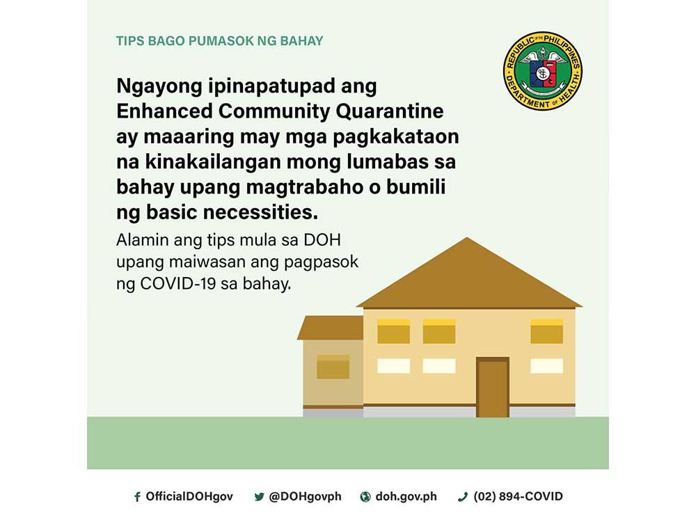 Tips from DOH